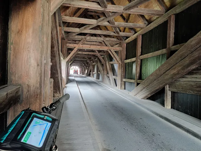 Historische Holzbrücke Wünschendorf