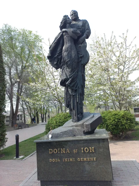 The Monument of Ion & Doina Aldea-Teodorovici