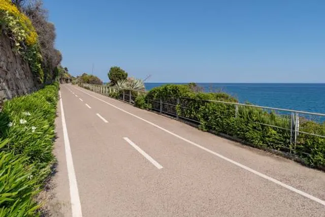 pista ciclabile della riviera ligure