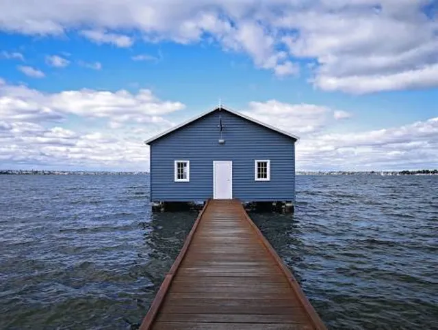 Blue Boat House