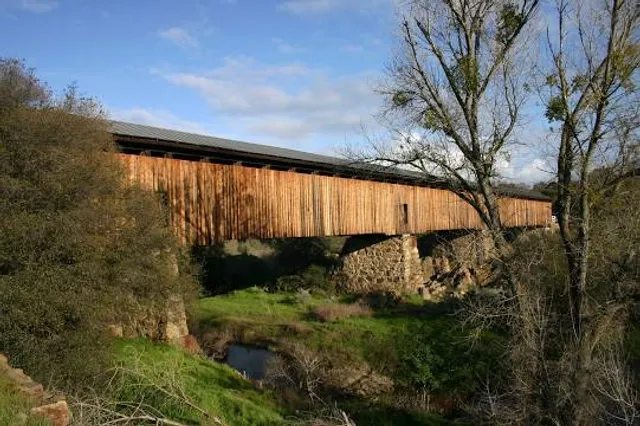 Historic Knights Ferry Covered Bridge