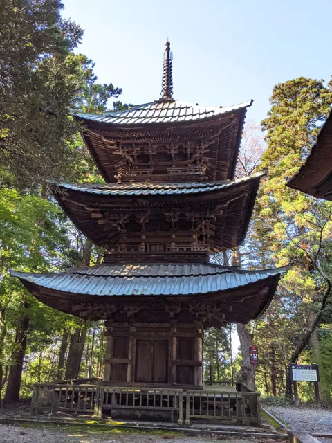 Sanjunoto Three-Story Pagoda