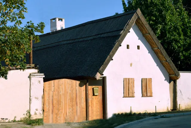 Traditional house foundation