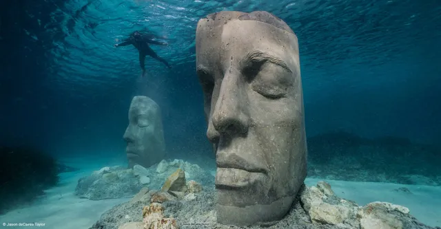 Écomusée sous-marin par Jason deCaires Taylor