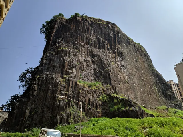 Gaondevi Temple beside Gilbert Hill