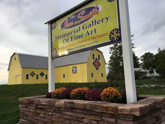 Iva Smith Memorial Gallery of Fine Art, aka 'The Yellow Barn'