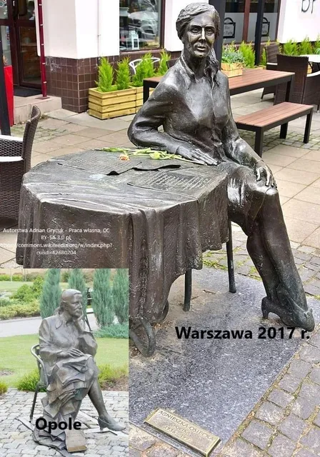 Monument of Agnieszka Osiecka