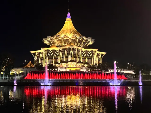 Darul Hana Musical Fountain Watching Position