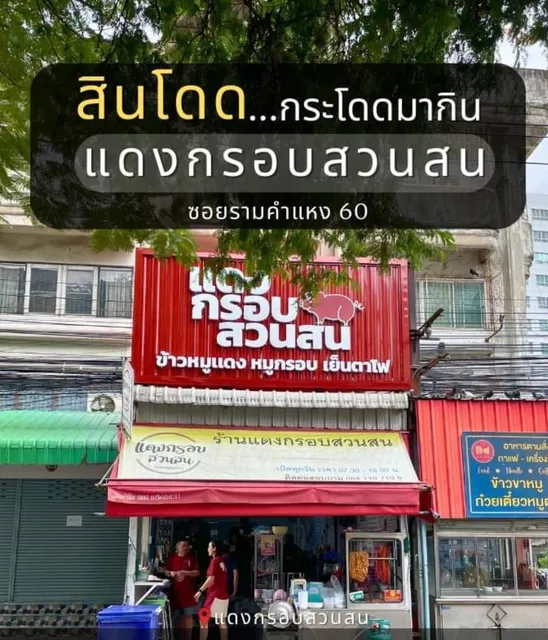 แดงกรอบสวนสน