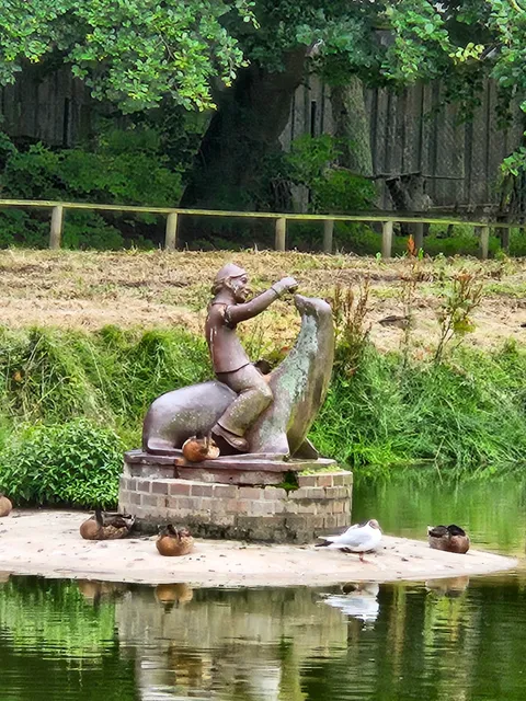 Tiergehege im Kurpark Döse Cuxhaven