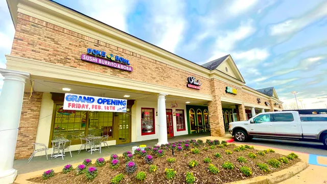 Poke bowl sushi burrito & boba
