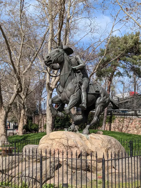 Pony Express Statue