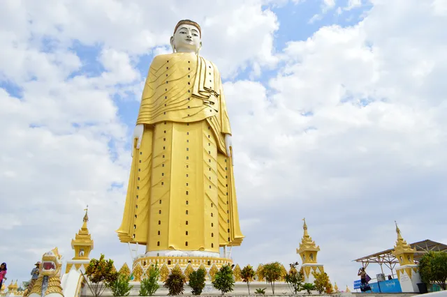 Maha Bodhi Ta Htaung Standing Buddha