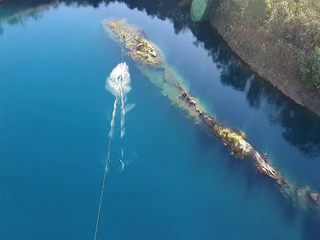Blue Lake of Mara Rosa