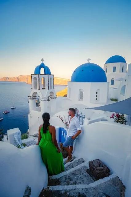 Sunset of Santorini