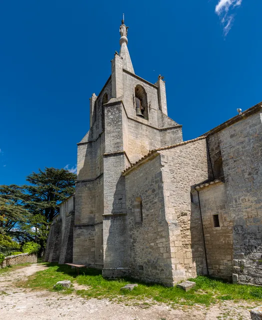 Bonnieux - église haute