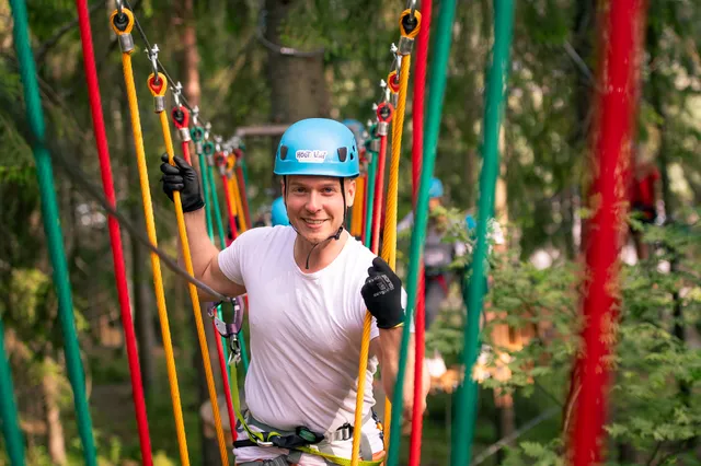 Högt & Lågt Sundsvall - Klätterpark/Höghöjdsbana