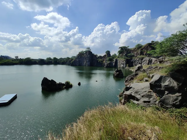 Hidden quarry Lake pammal