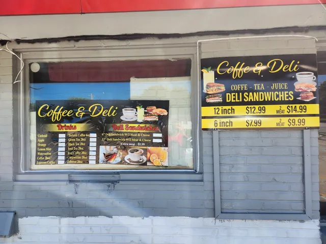 Coffee and deli shop