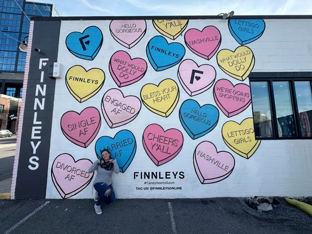 Candy Hearts Gulch Mural