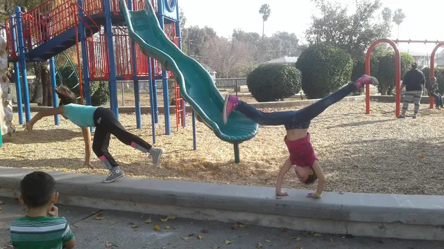 Rainbow Mini Park Playground