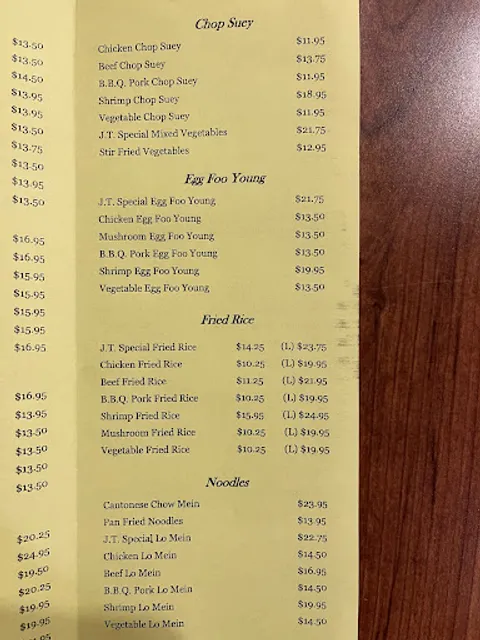 J.T. Fong's Chinese Restaurant