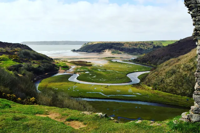 Three Cliffs Bay