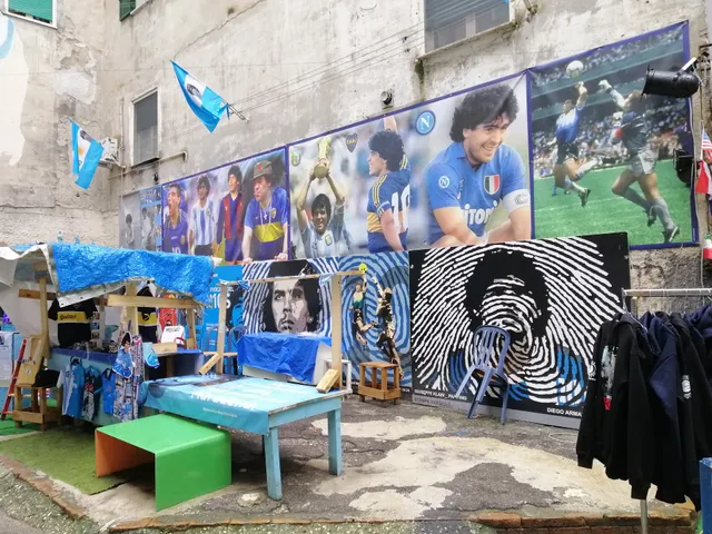 Murale Diego Armando Maradona - Quartieri Spagnoli