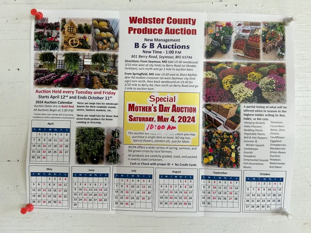 Webster County Produce Auction