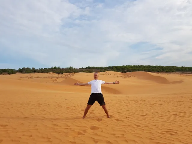 Red Sand Dunes Beach