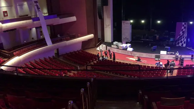 The red stage hall