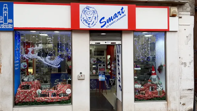 Smart Smoke Different Venezia Vape Shop Sigarette elettroniche, Disposable Vape, Puff, kiwi, usa e getta, Self Service H24