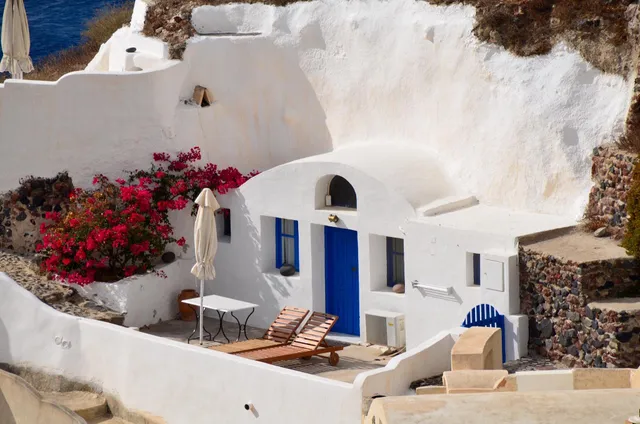 Angel Cave Houses Santorini
