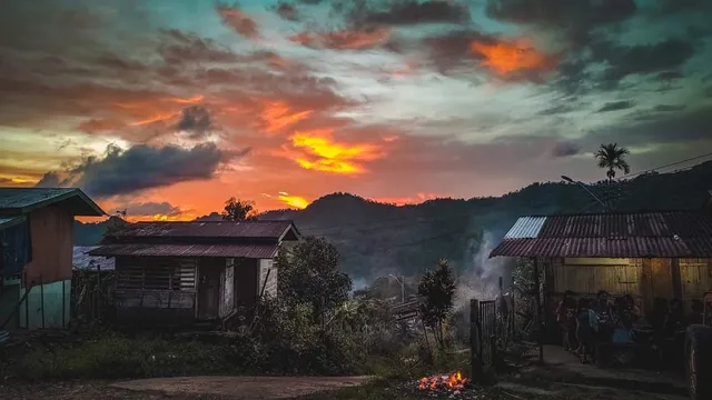 Kampung Taginambur Kiulu, Sabah.