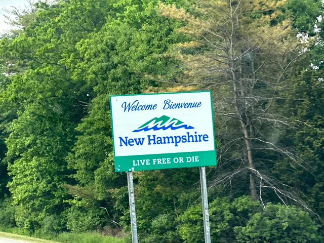 New Hampshire Welcome Sign