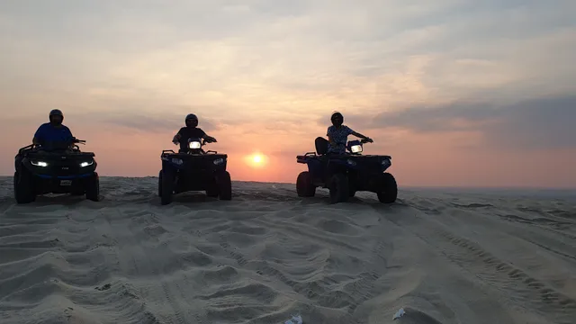 Singing Sand Dunes - Quad Bike, buggy, Desert Safari Adventure Tour Doha Qatar