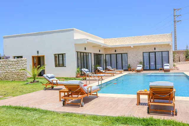 Villa La Rose Bleue - Résidence Hôtelière avec Piscine - Essaouira