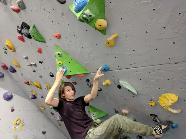 BC's New Paltz Climbing Gym