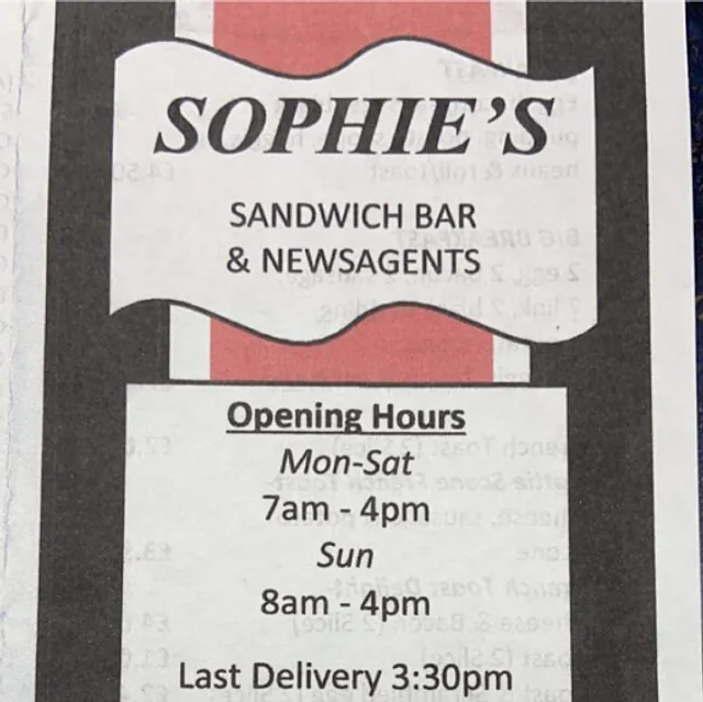 Sophie's Sandwich Bar