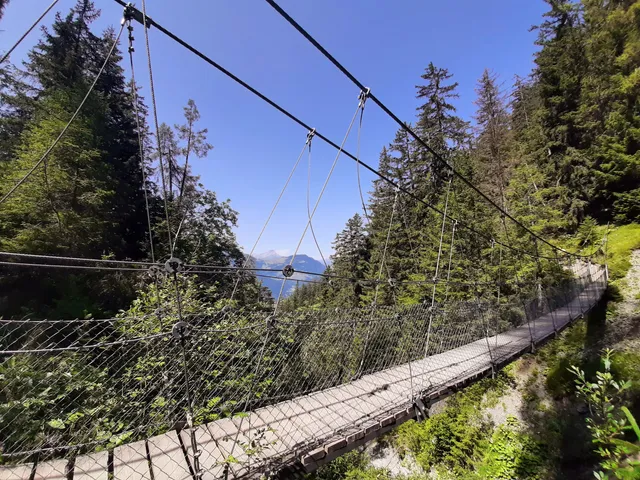 Hängebrücke Val Meltger