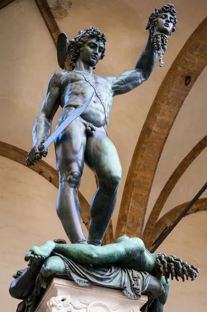 Perseus with the head of Medusa