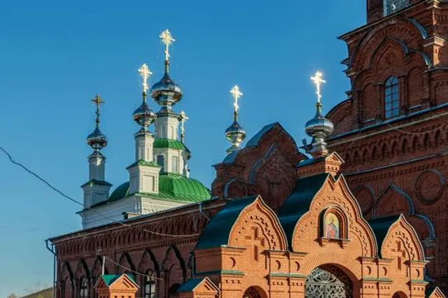 Tserkov' Ikony Bozhiyey Materi Tikhvinskaya V Kungure