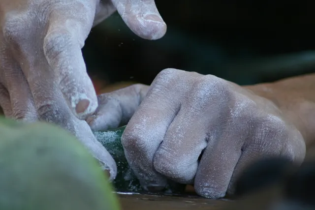 The Climbing Wall at James Island County Park