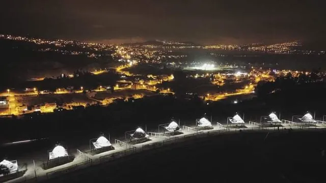 Punta loma ecolodge CABAÑAS CON JACUZZI, CHOZITAS GLAMPING, CAMPING, MIRADOR