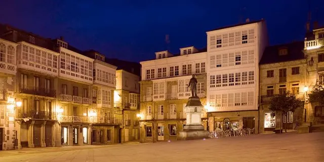 Viveiro's Main Square