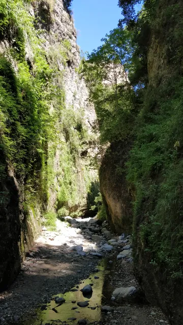 Accesso Canyon Valli Cupe