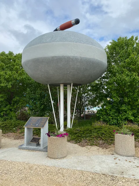 World's Largest Curling Rock