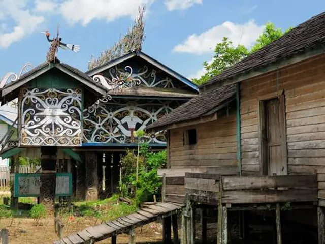 Borneo Tribal Village