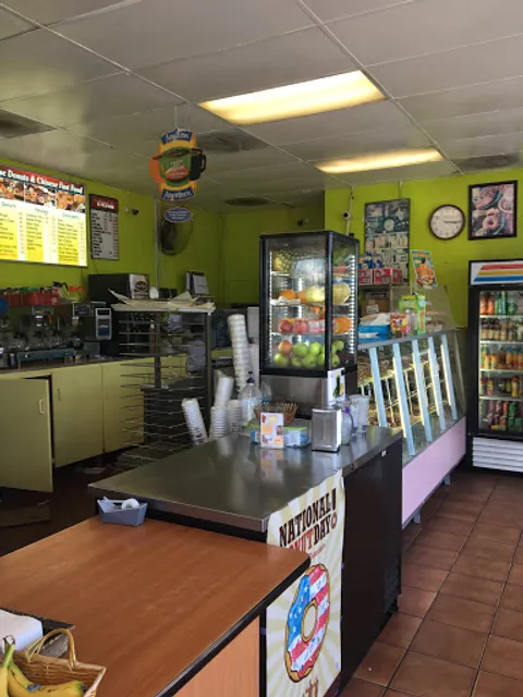 Rose Donuts and Chinese Fast Food