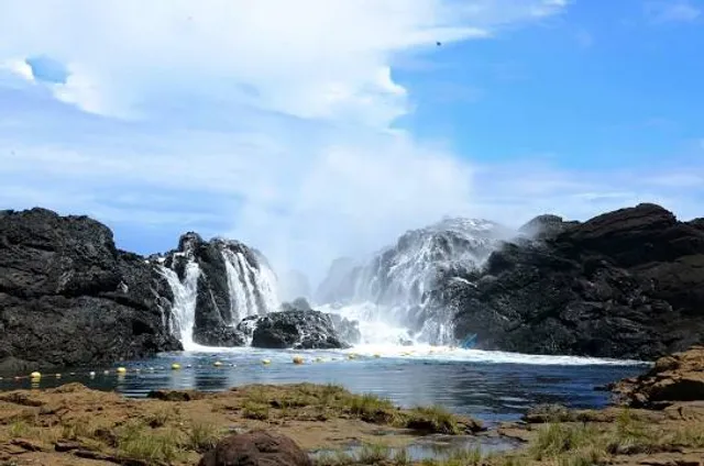 Laswitan Falls and Lagoon